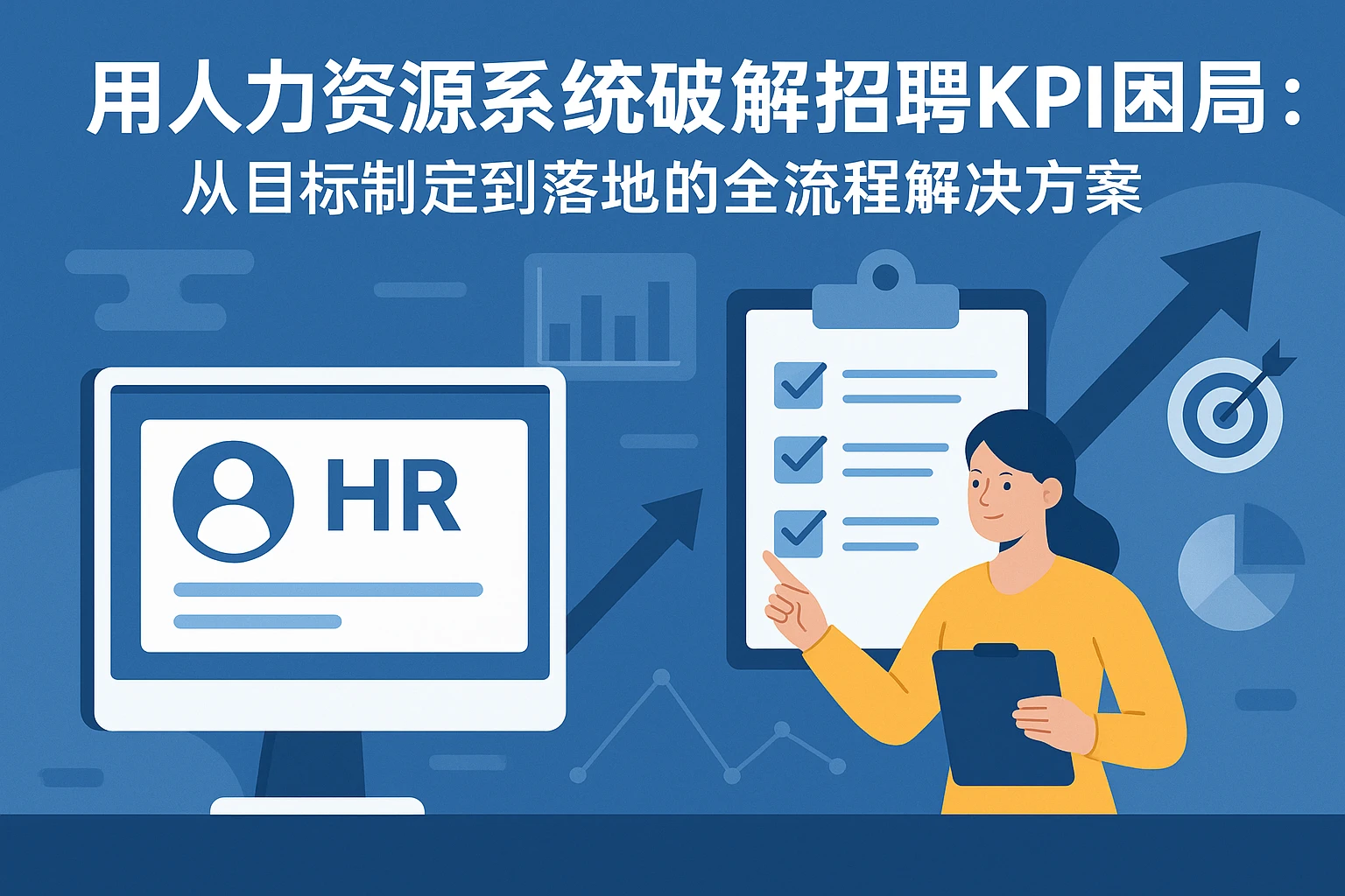 用人力资源系统破解招聘KPI困局：从目标制定到落地的全流程解决方案