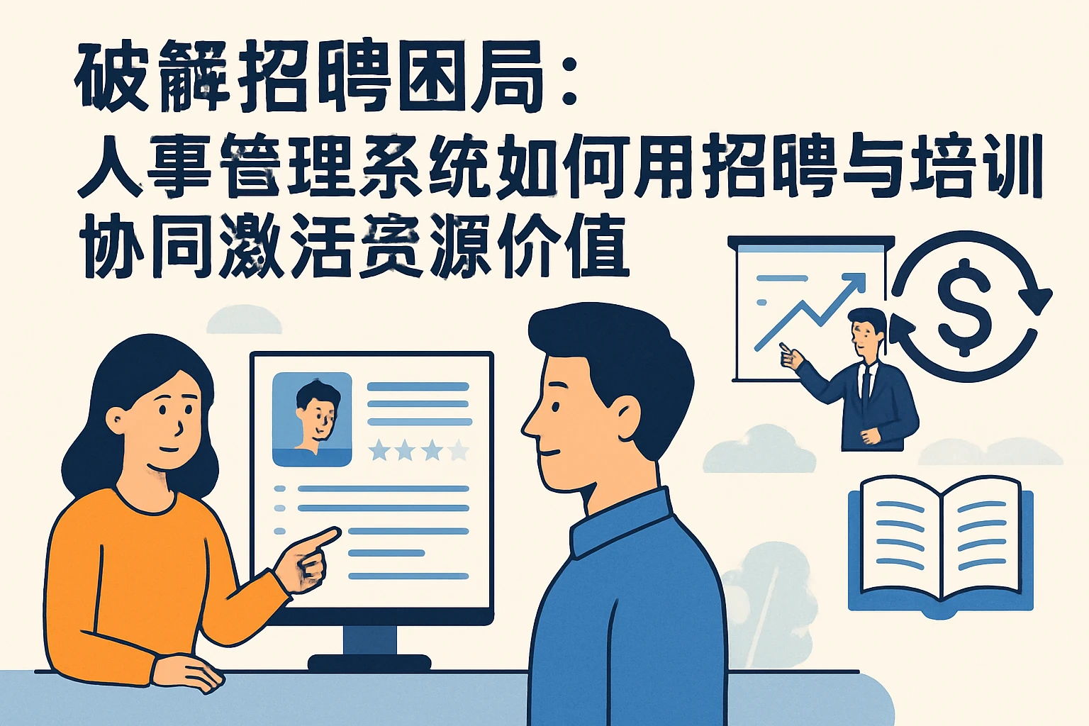 破解招聘困局：人事管理系统如何用招聘与培训协同激活资源价值