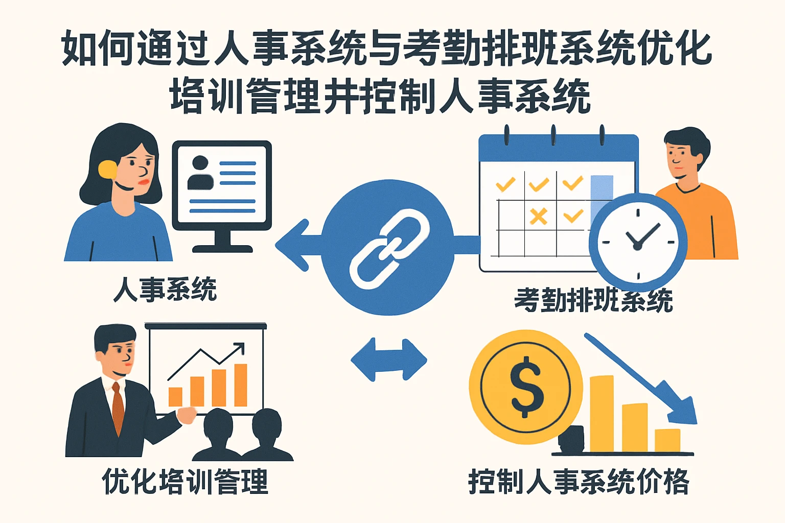 如何通过人事系统与考勤排班系统优化培训管理并控制人事系统价格