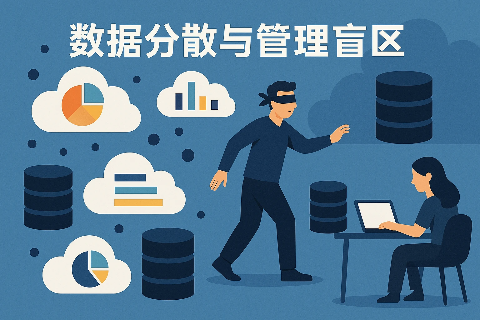 数据分散与管理盲区