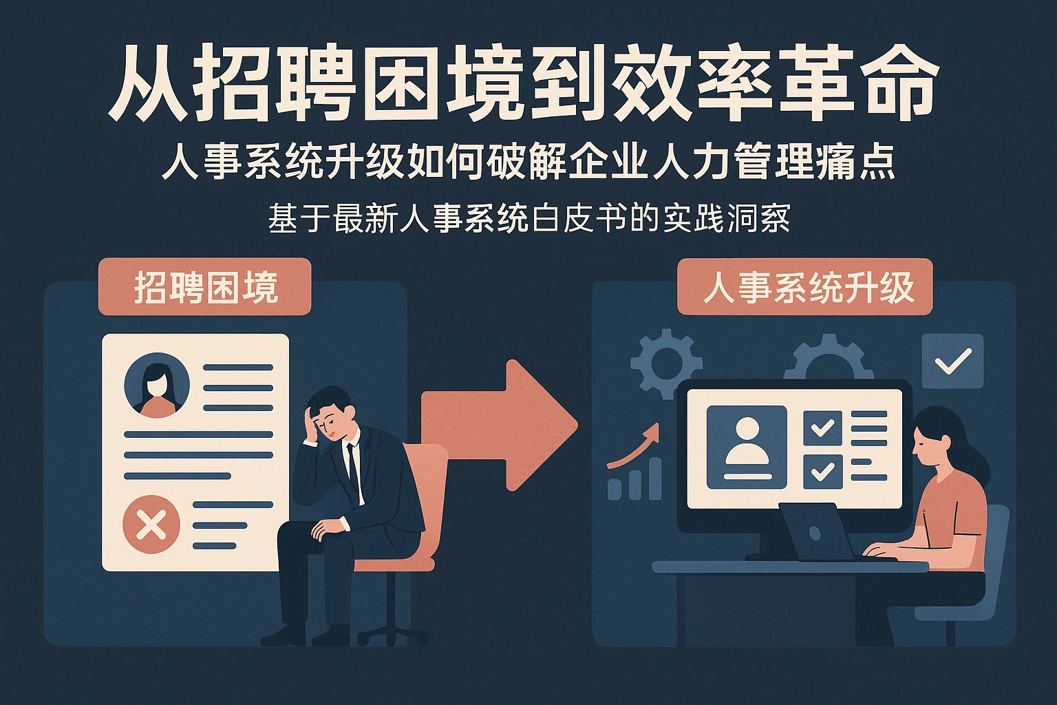 从招聘困境到效率革命：人事系统升级如何破解企业人力管理痛点——基于最新人事系统白皮书的实践洞察