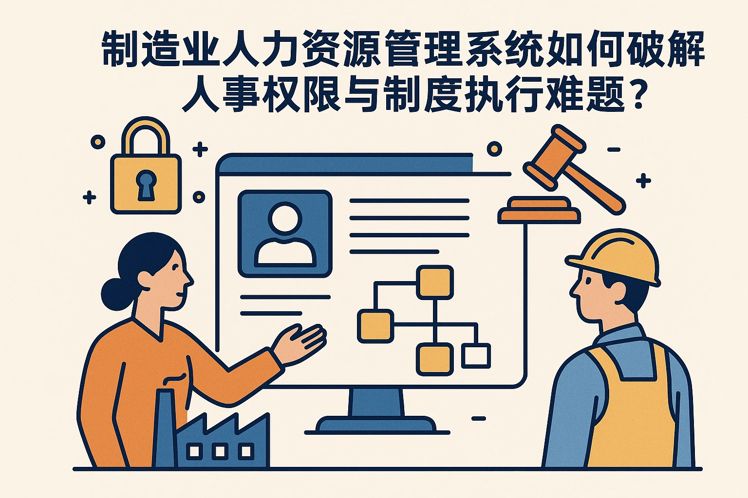 制造业人力资源管理系统如何破解人事权限与制度执行难题?