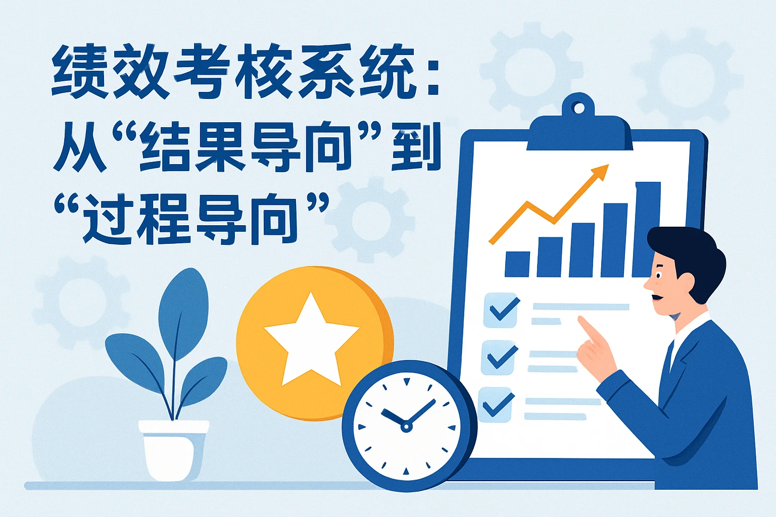 2. 绩效考核系统:从“结果导向”到“过程导向”