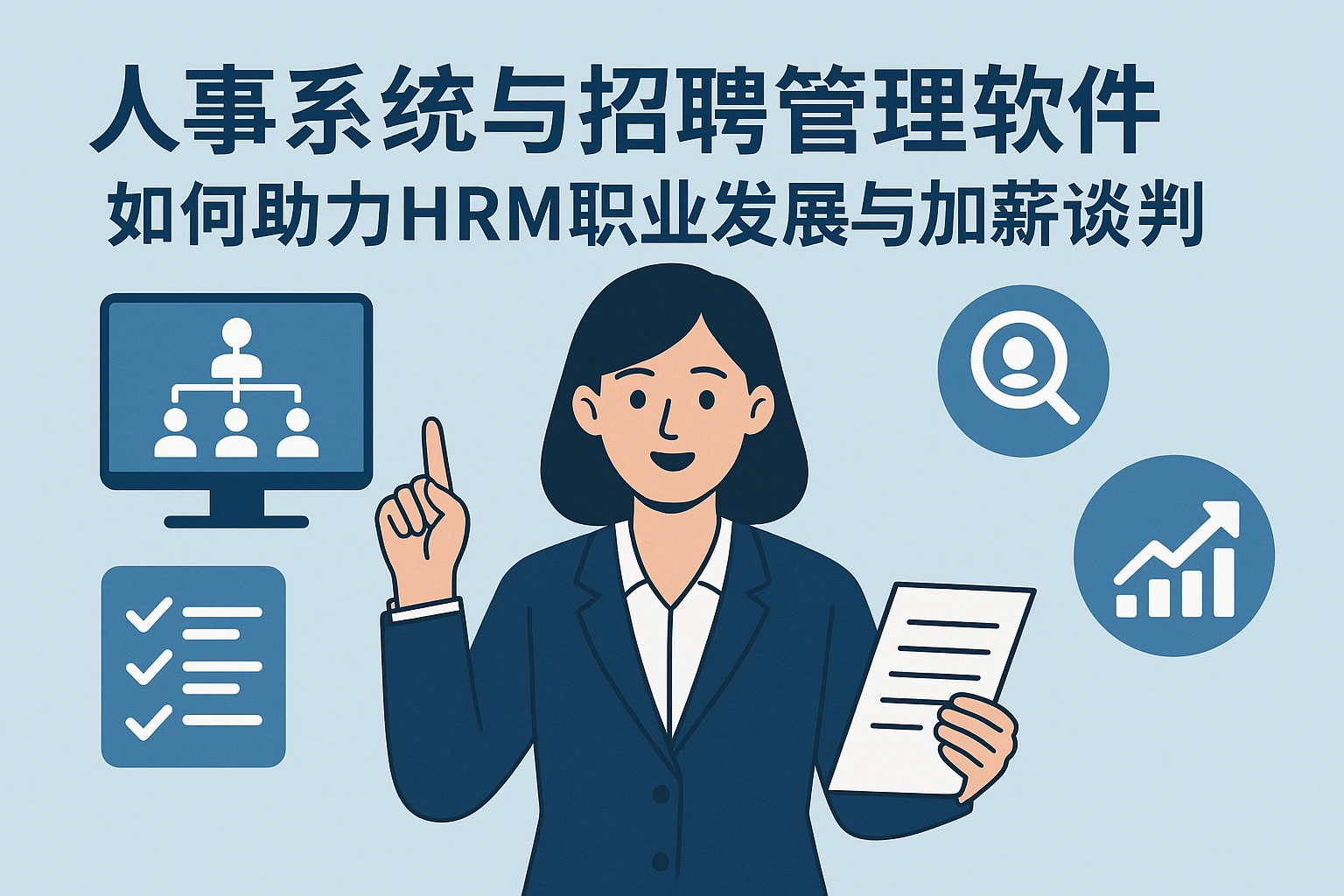 人事系统与招聘管理软件如何助力HRM职业发展与加薪谈判
