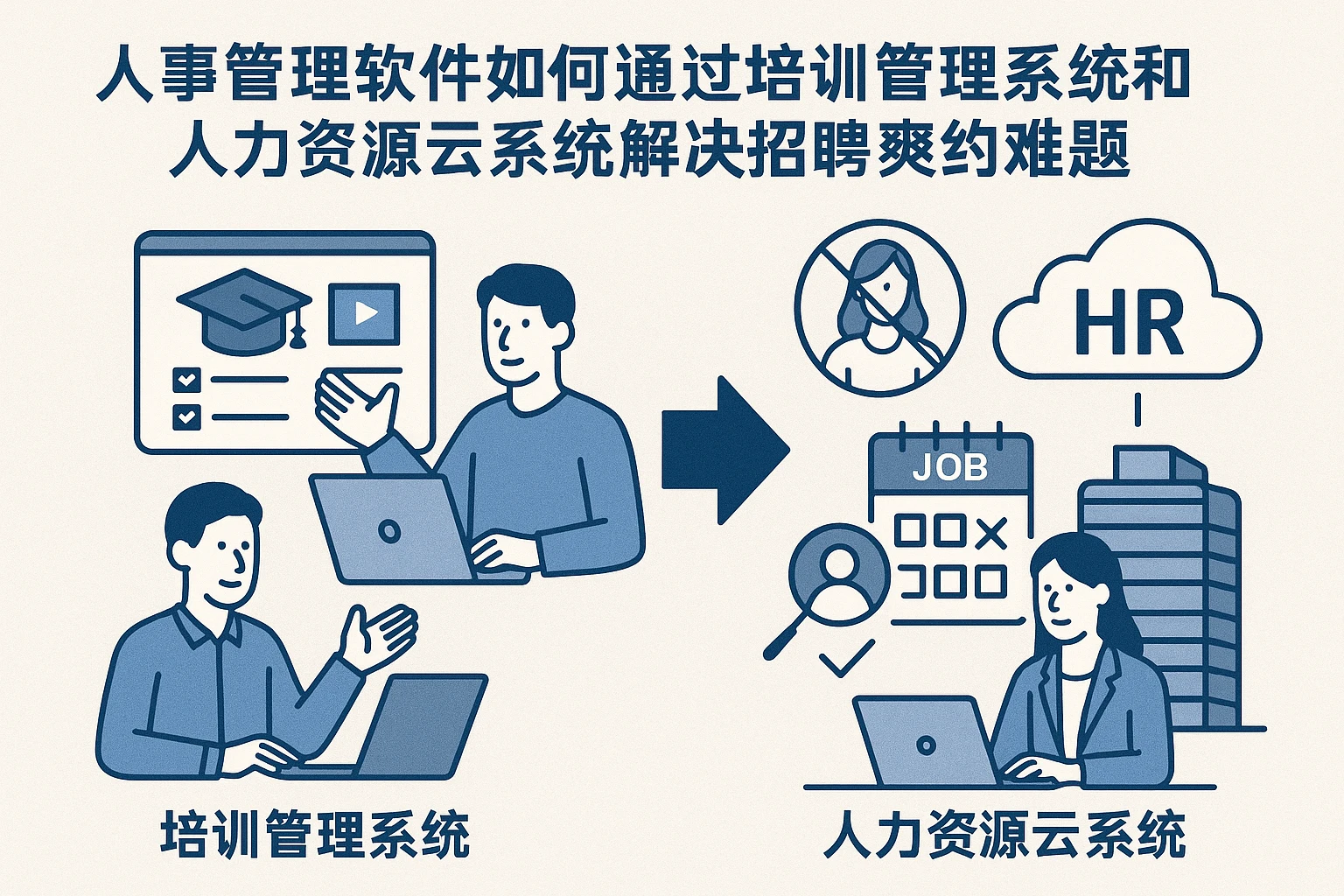 人事管理软件如何通过培训管理系统和人力资源云系统解决招聘爽约难题