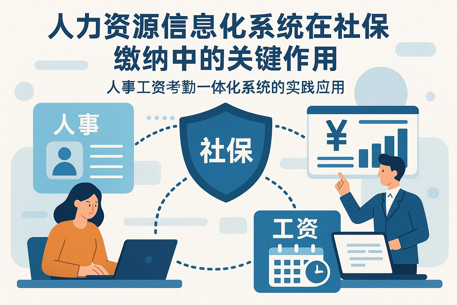 人力资源信息化系统在社保缴纳中的关键作用：人事工资考勤一体化系统的实践应用