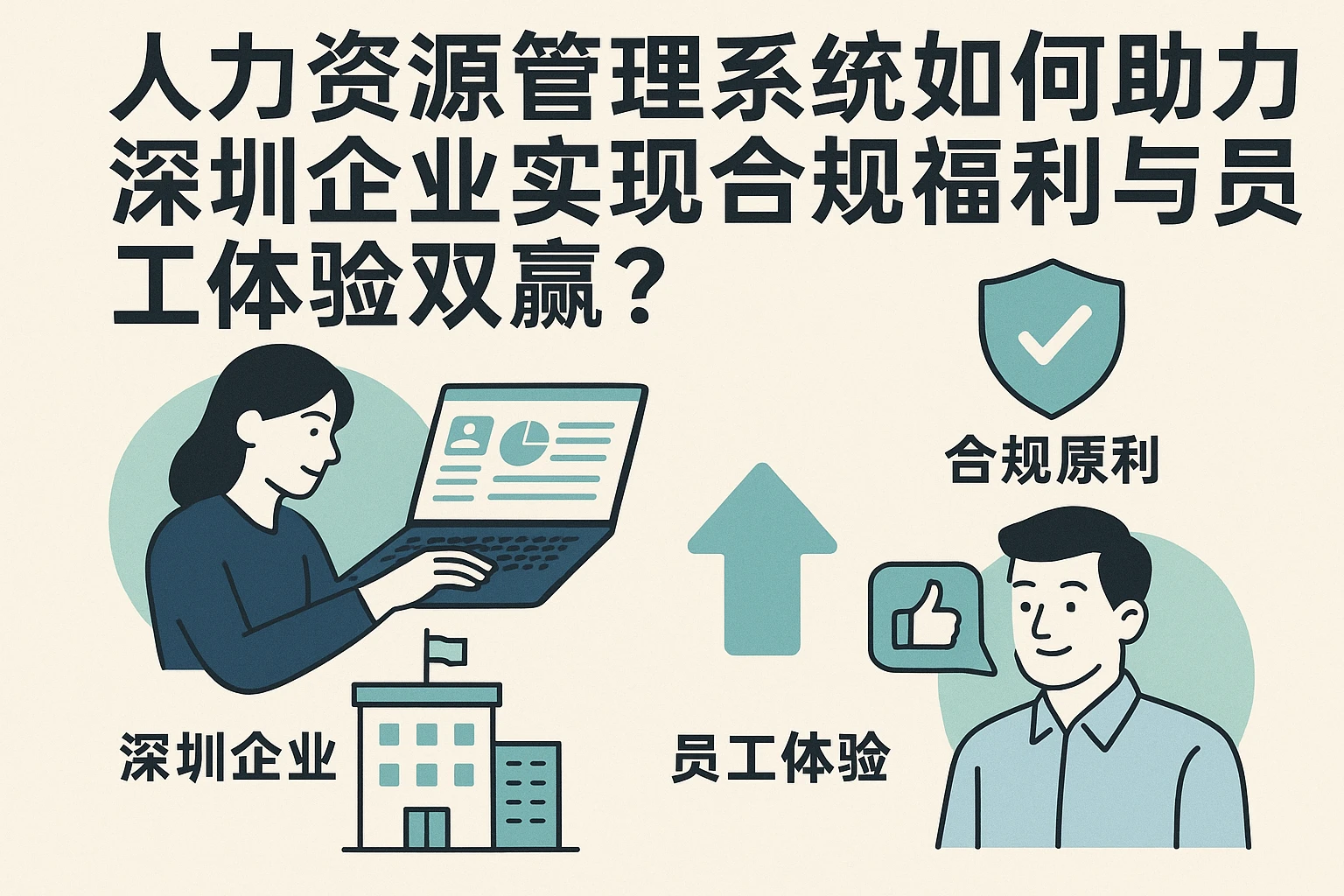 人力资源管理系统如何助力深圳企业实现合规福利与员工体验双赢?