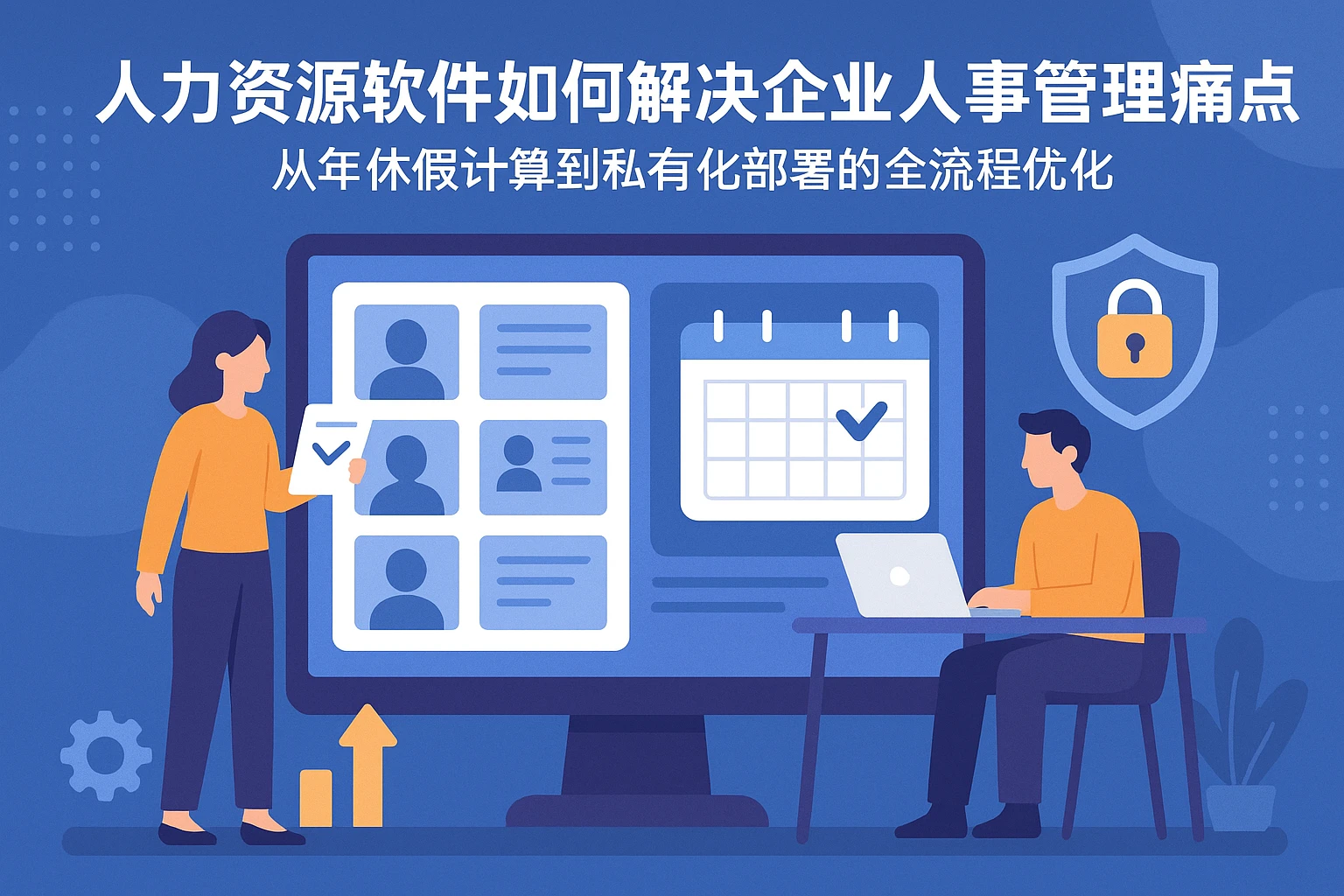 人力资源软件如何解决企业人事管理痛点？从年休假计算到私有化部署的全流程优化