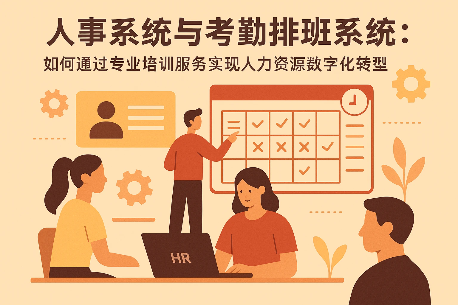 人事系统与考勤排班系统:如何通过专业培训服务实现人力资源数字化转型