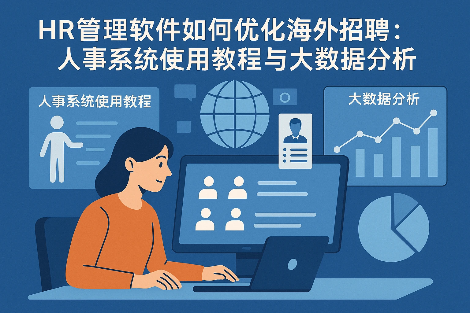 HR管理软件如何优化海外招聘：人事系统使用教程与大数据分析