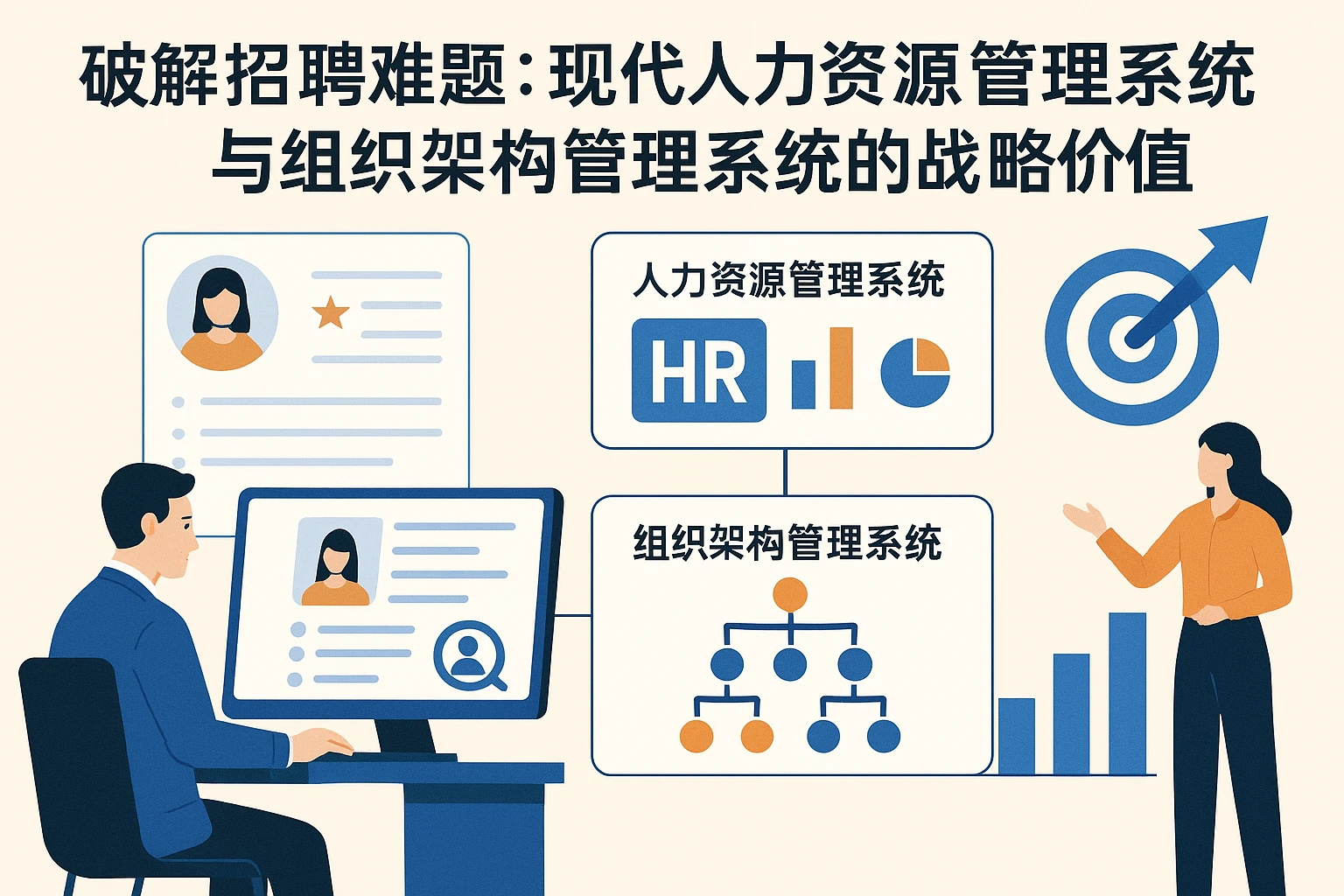 破解招聘难题：现代人力资源管理系统与组织架构管理系统的战略价值