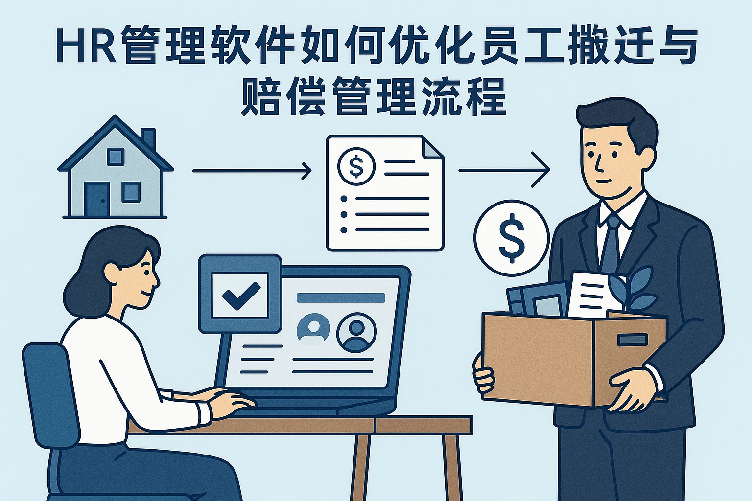 HR管理软件如何优化员工搬迁与赔偿管理流程