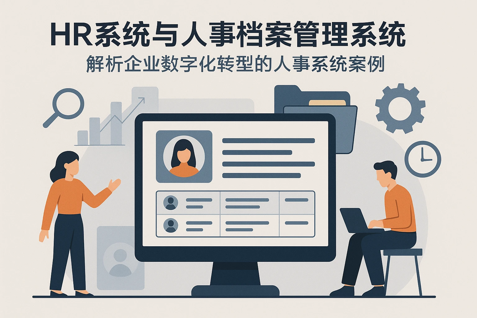 HR系统与人事档案管理系统：解析企业数字化转型的人事系统案例