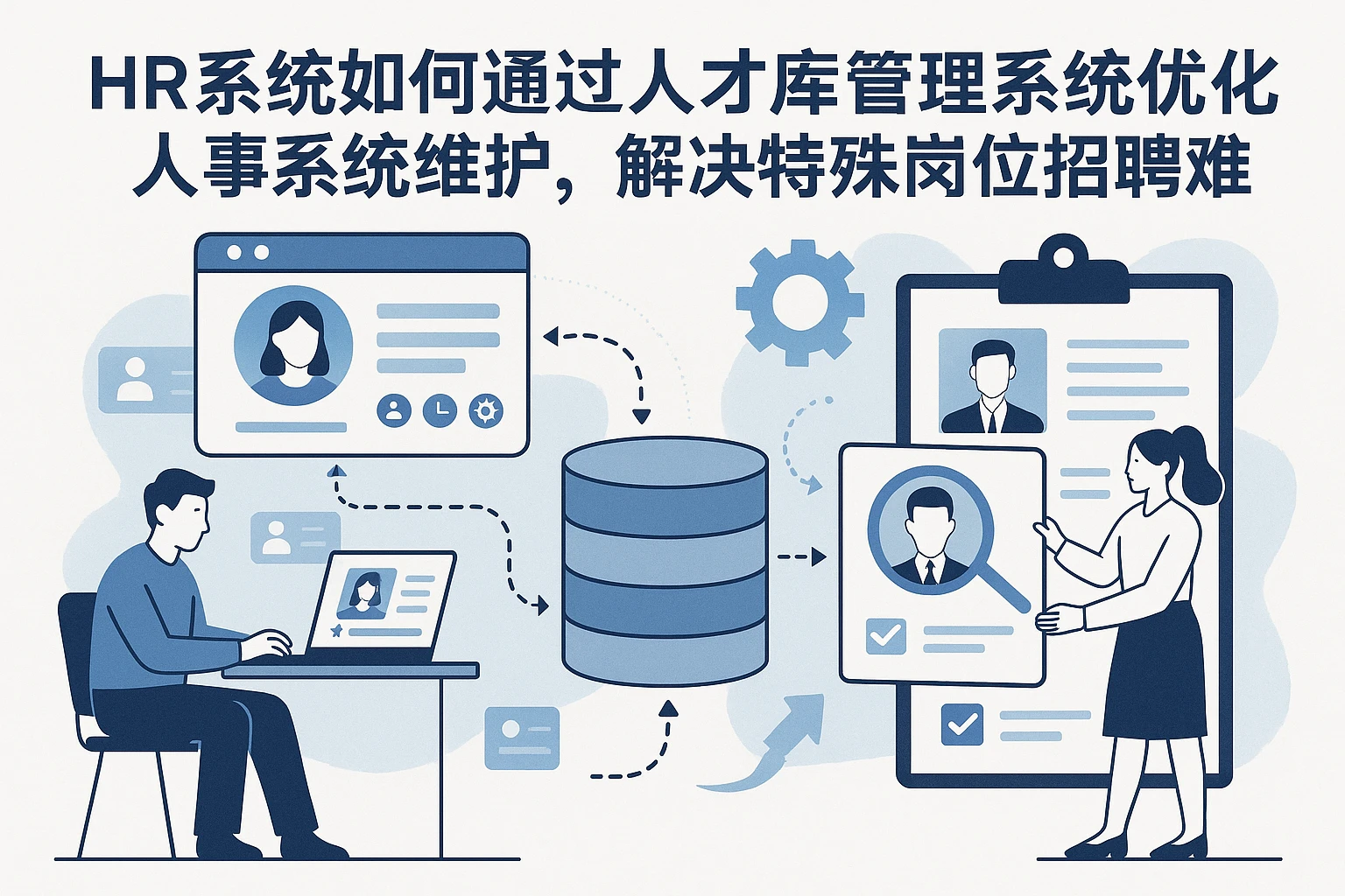 HR系统如何通过人才库管理系统优化人事系统维护,解决特殊岗位招聘难题
