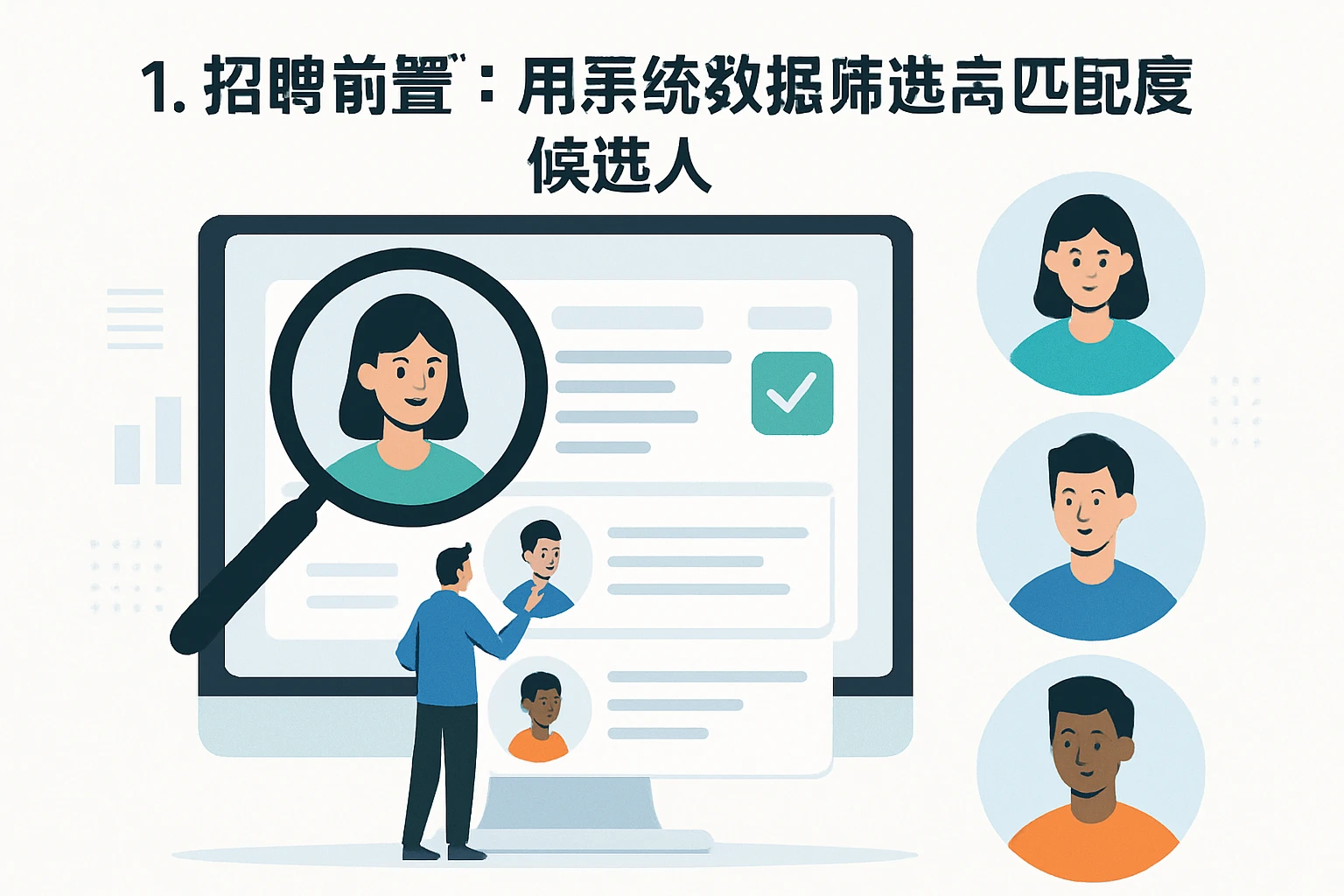 1. 招聘前置：用系统数据筛选高匹配度候选人