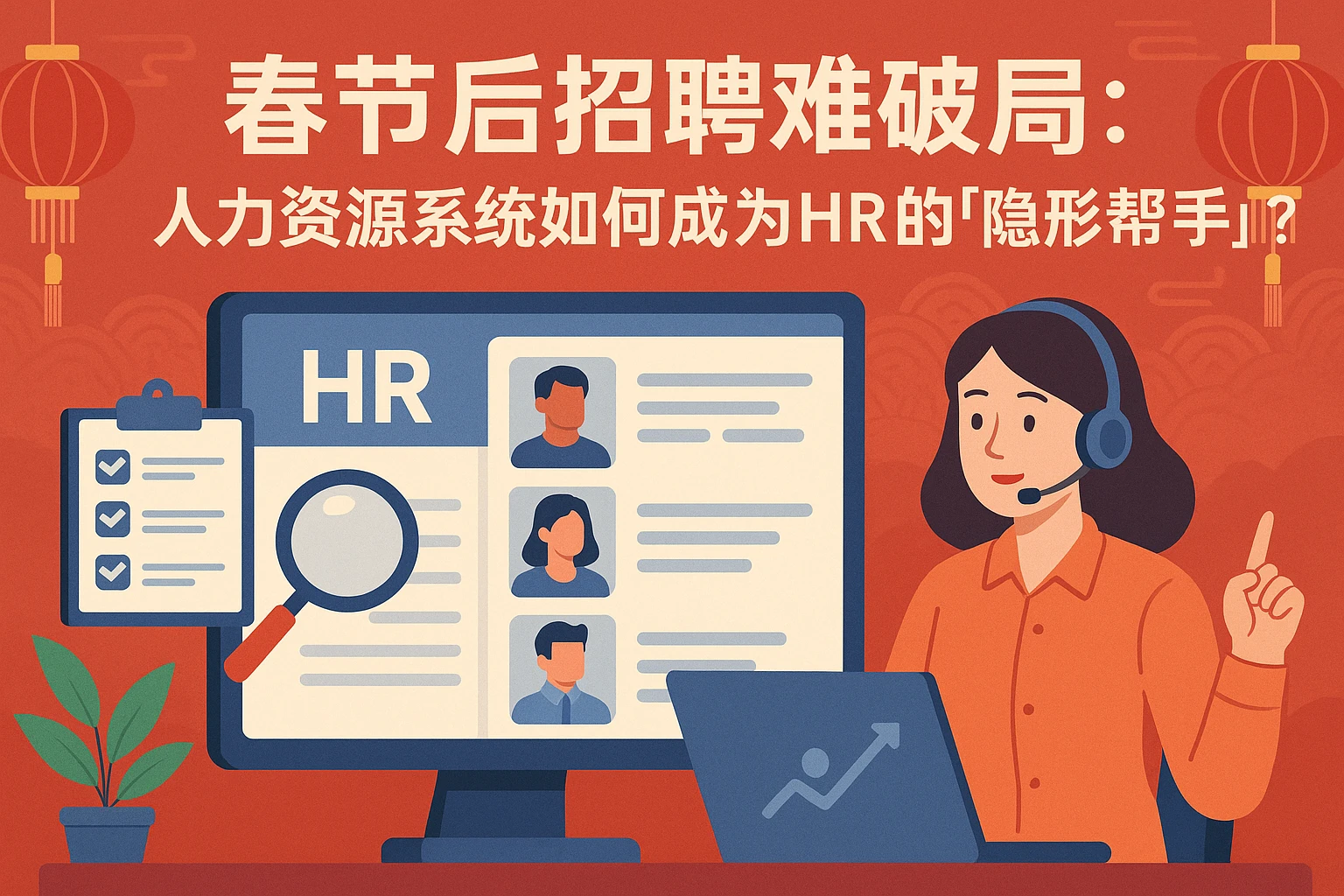 春节后招聘难破局：人力资源系统如何成为HR的「隐形帮手」？