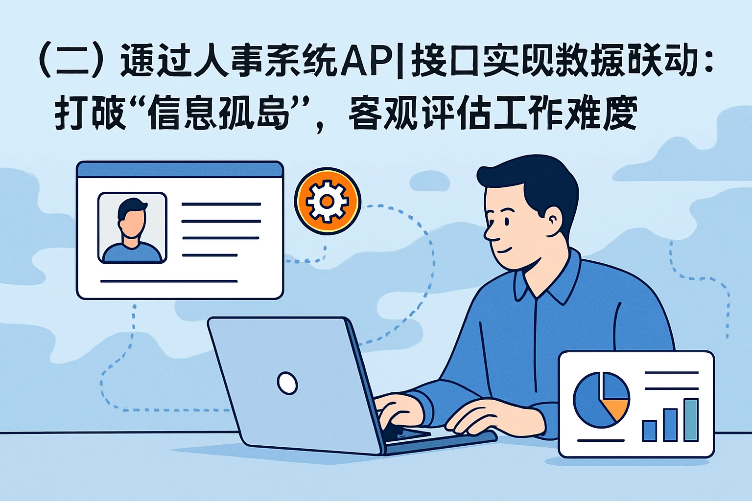 (二)通过人事系统API接口实现数据联动:打破“信息孤岛”,客观评估工作难度