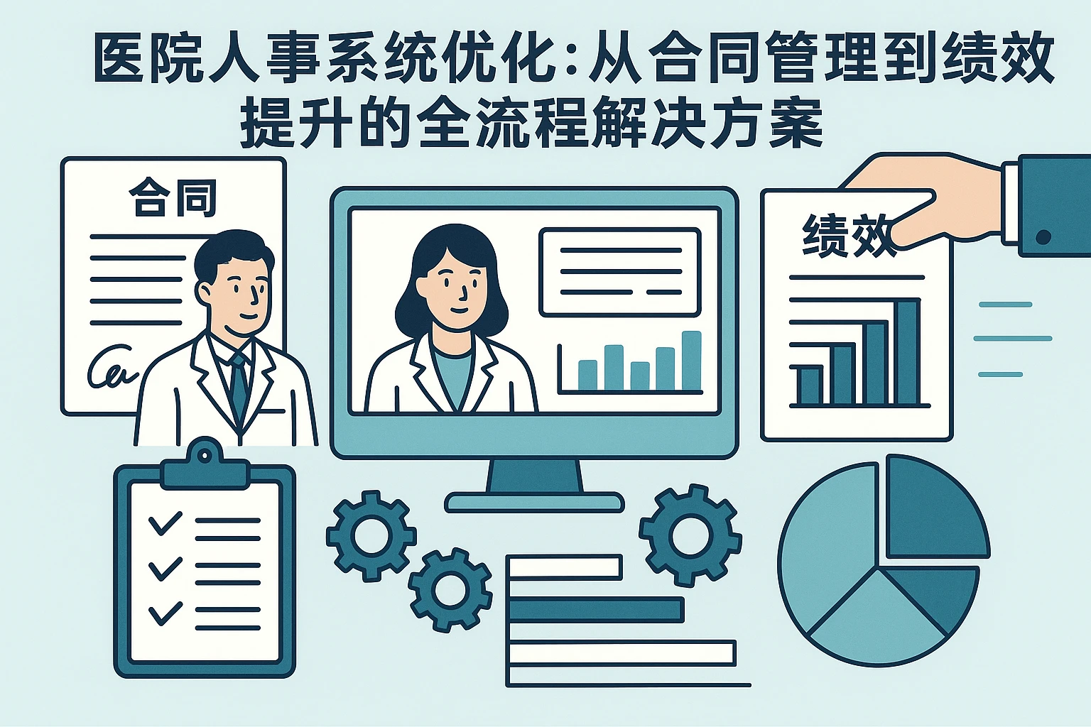 医院人事系统优化：从合同管理到绩效提升的全流程解决方案