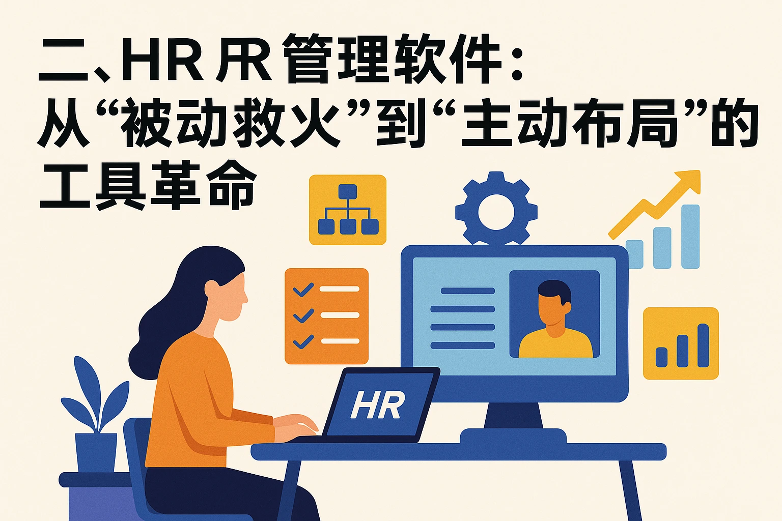 二、HR管理软件：从“被动救火”到“主动布局”的工具革命