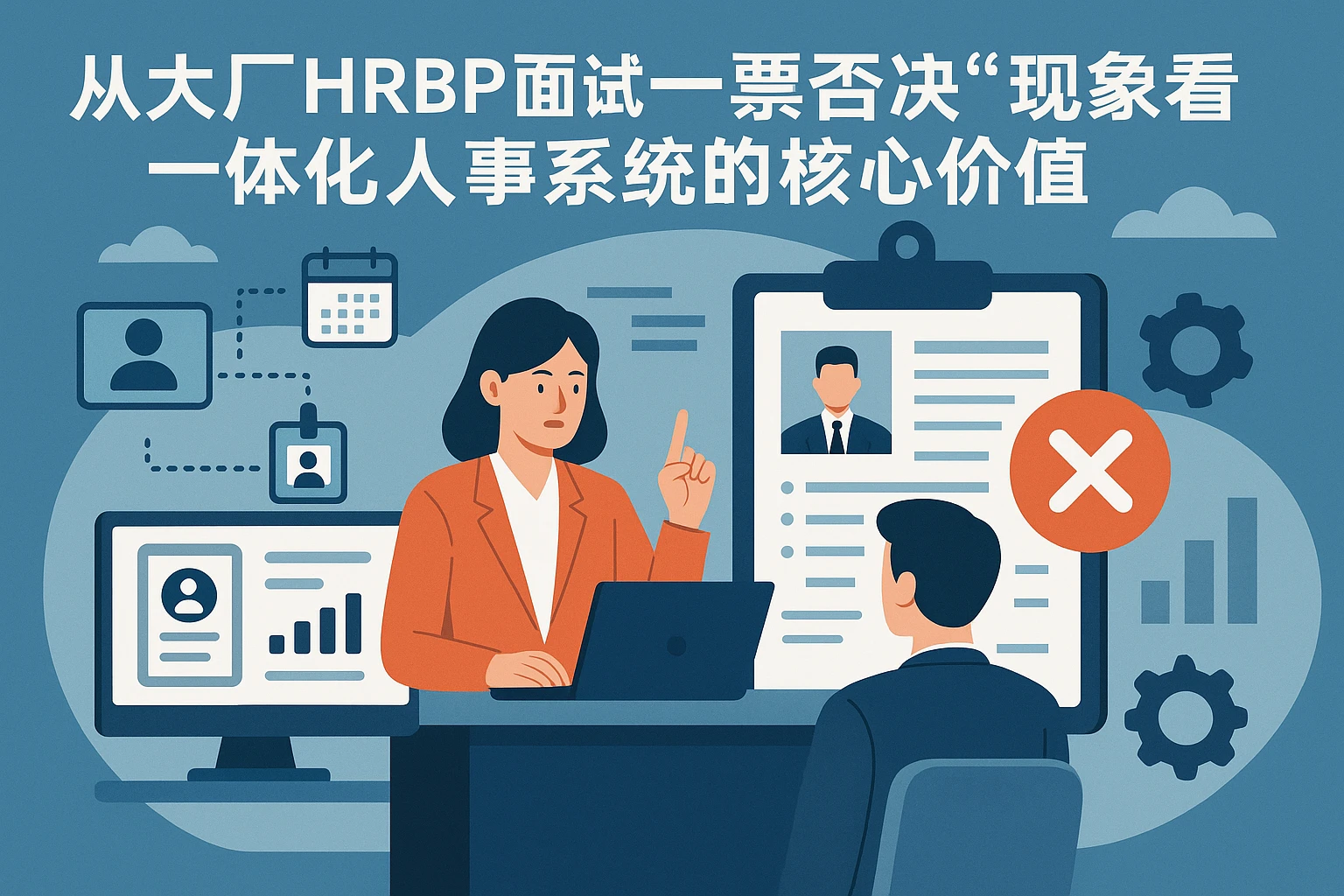 从大厂HRBP面试“一票否决”现象看一体化人事系统的核心价值