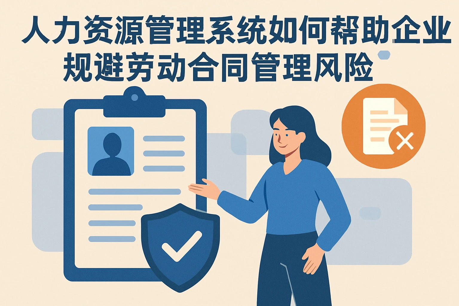 人力资源管理系统如何帮助企业规避劳动合同管理风险