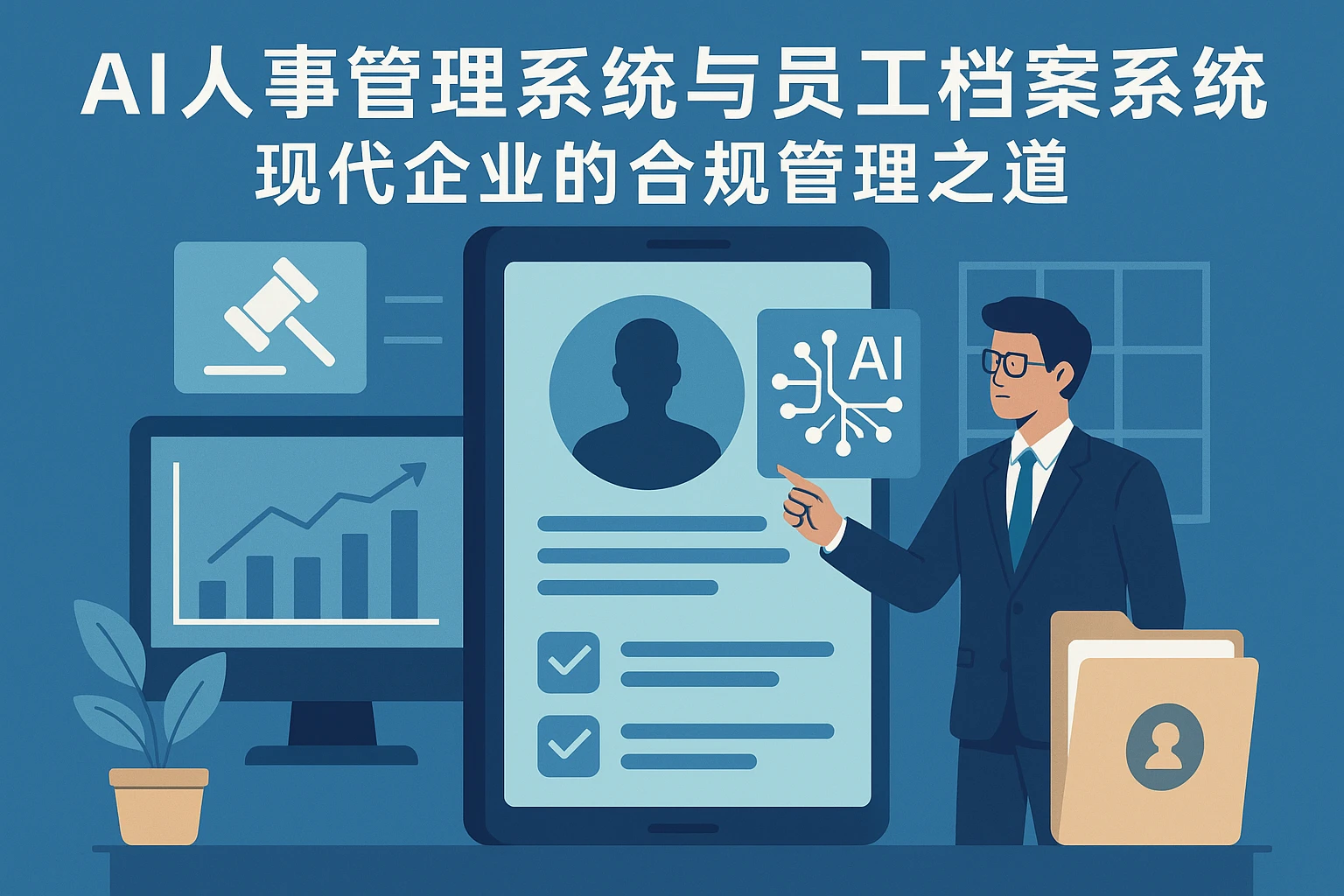 AI人事管理系统与员工档案系统:现代企业的合规管理之道