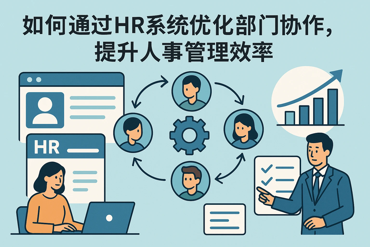 如何通过HR系统优化部门协作，提升人事管理效率