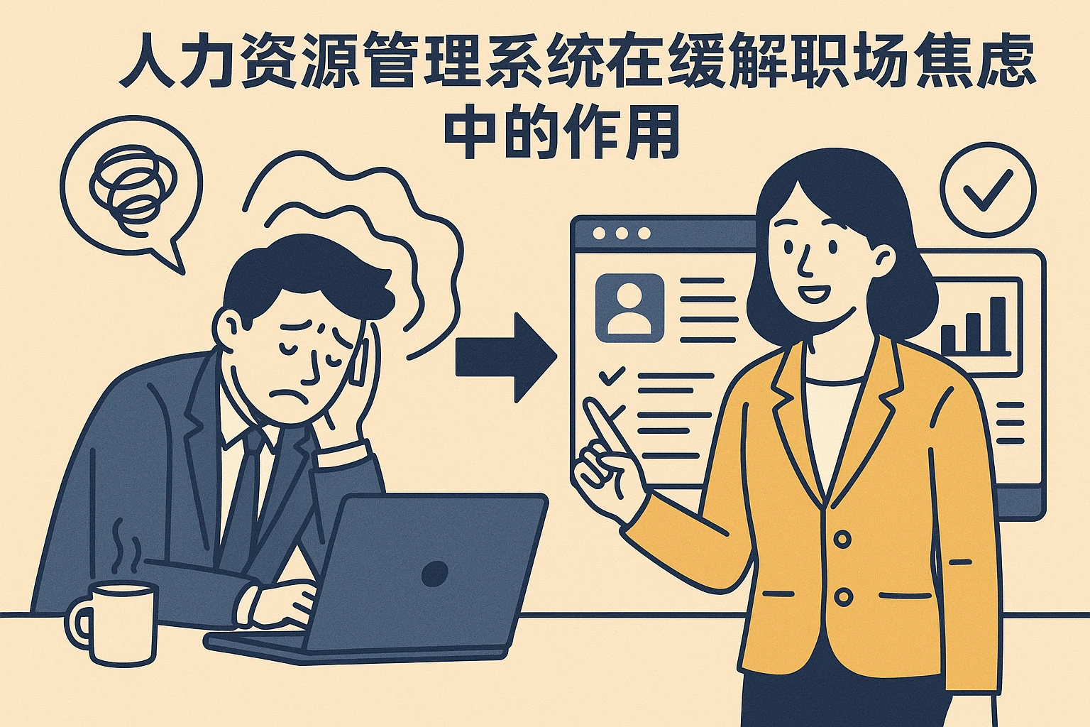 人力资源管理系统在缓解职场焦虑中的作用