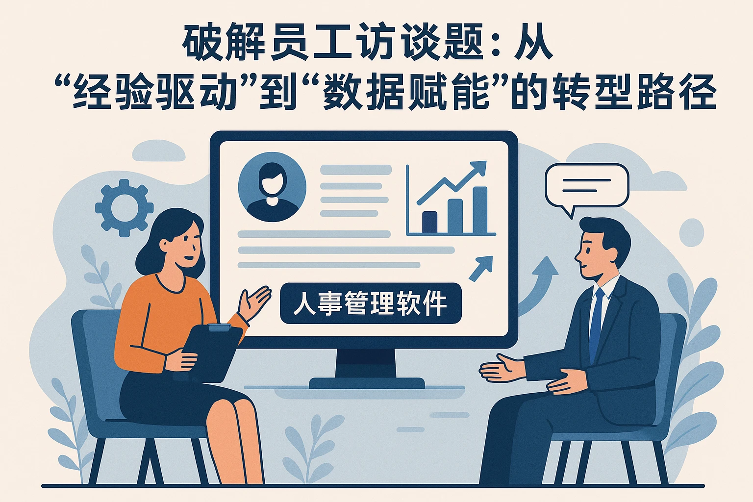 用人事管理软件破解员工访谈难题:从“经验驱动”到“数据赋能”的转型路径