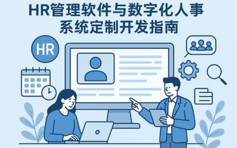 HR管理软件与数字化人事系统定制开发指南