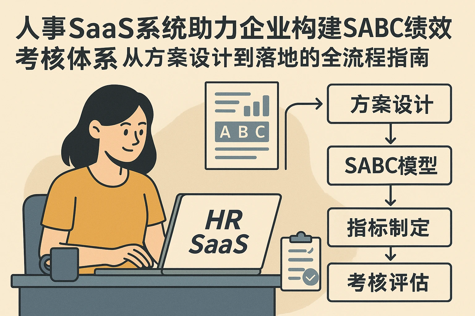 人事SaaS系统助力企业构建SABC绩效考核体系:从方案设计到落地的全流程指南