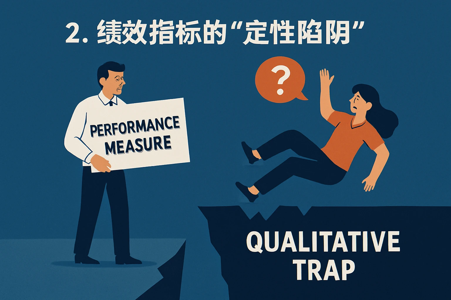 2. 绩效指标的“定性陷阱”