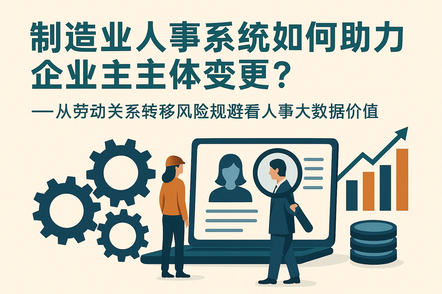 制造业人事系统如何助力企业主体变更？——从劳动关系转移风险规避看人事大数据价值