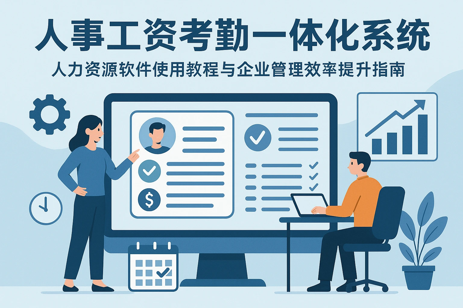 人事工资考勤一体化系统:人力资源软件使用教程与企业管理效率提升指南