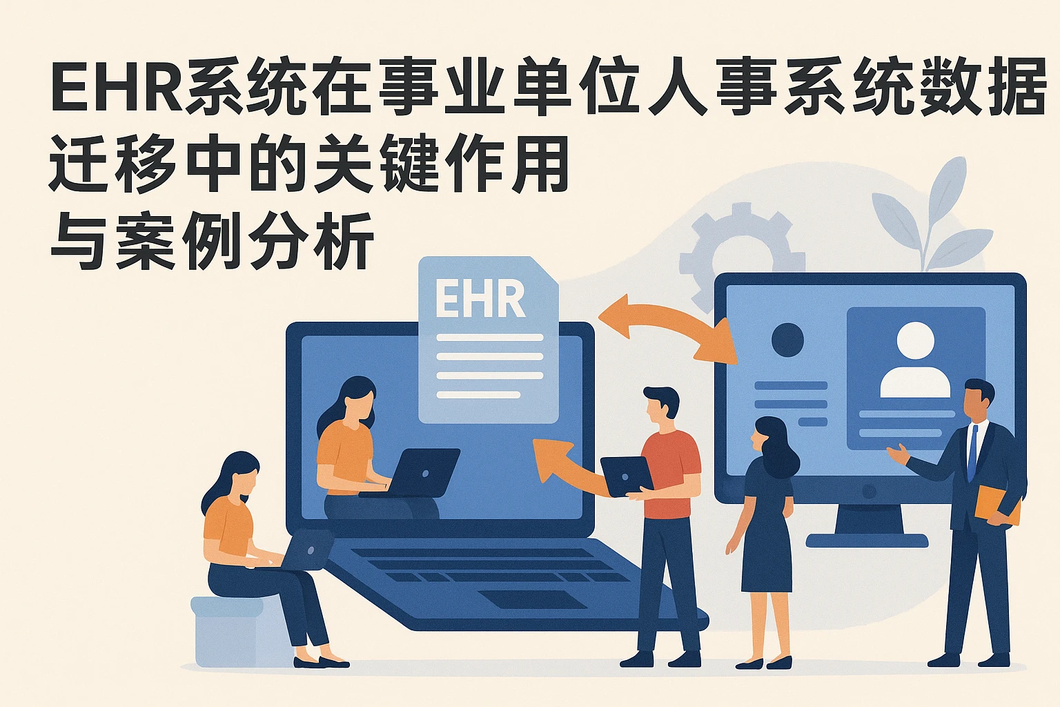 EHR系统在事业单位人事系统数据迁移中的关键作用与案例分析