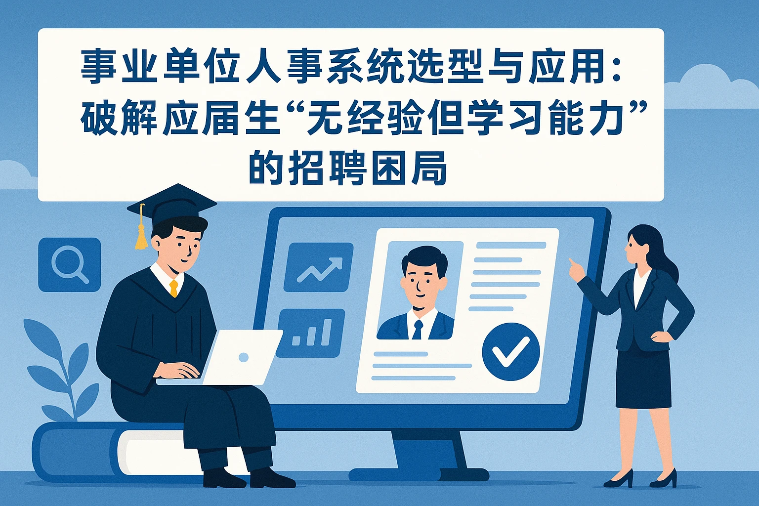 事业单位人事系统选型与应用:破解应届生“无经验但学习能力强”的招聘困局