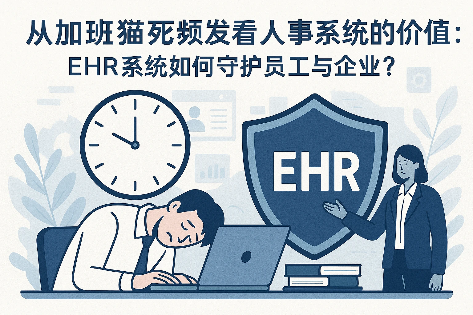 从加班猝死频发看人事系统的价值：EHR系统如何守护员工与企业？
