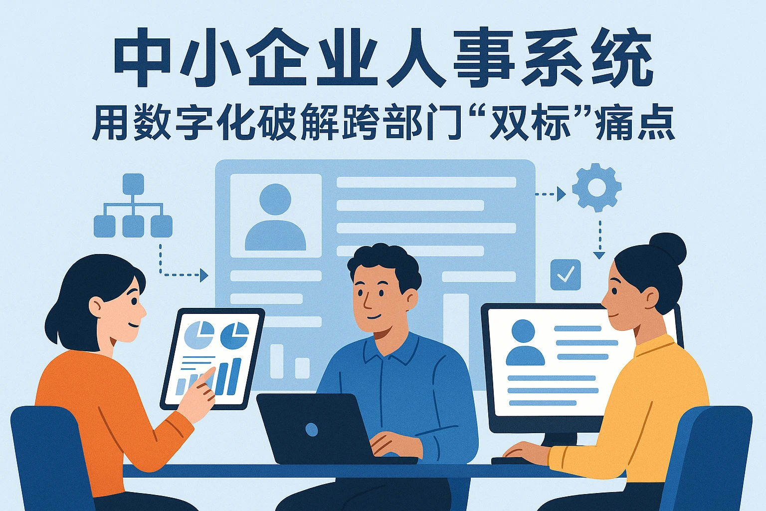中小企业人事系统：用数字化破解跨部门“双标”痛点