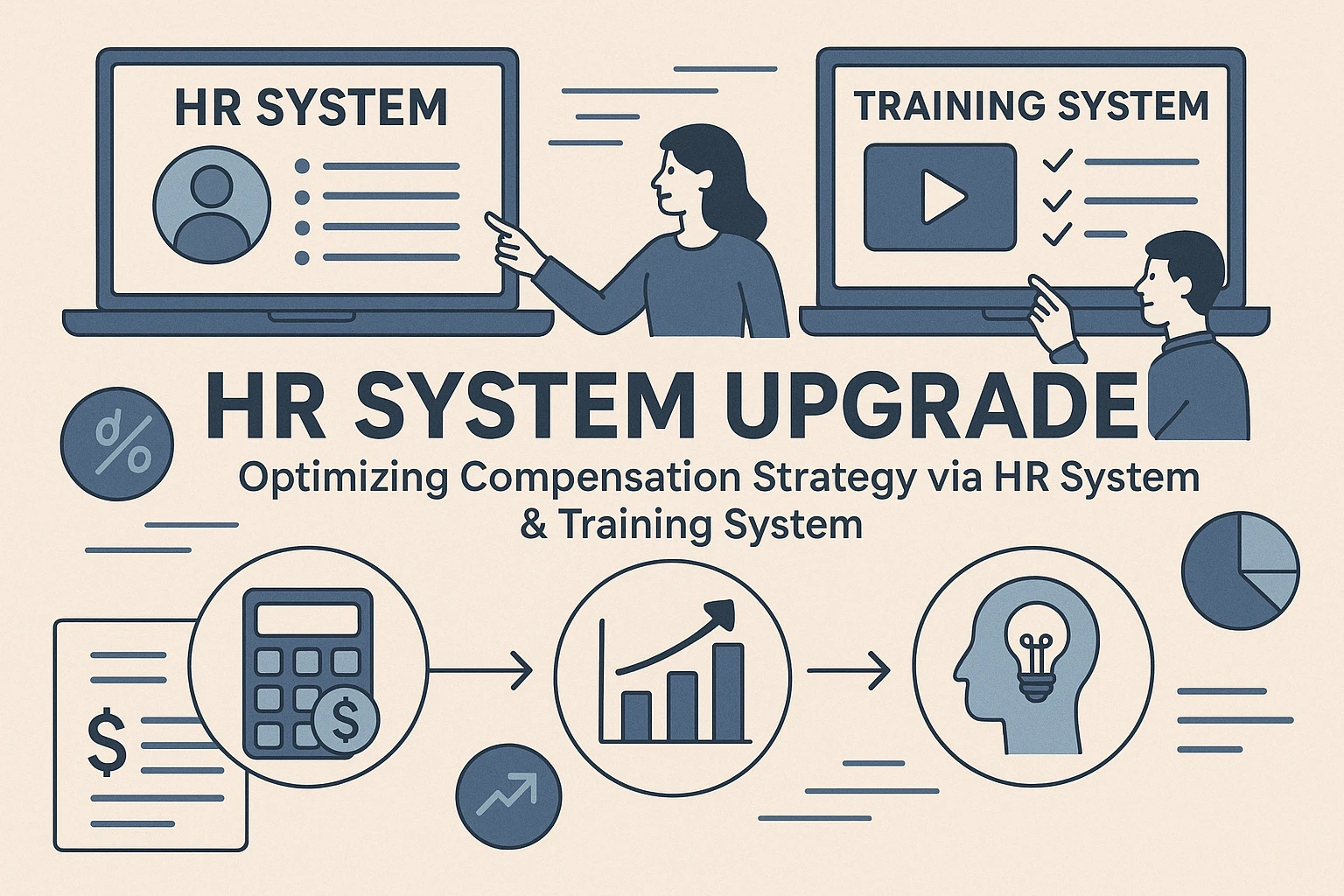 人事系统升级:通过人力资源系统与培训管理系统优化薪酬策略