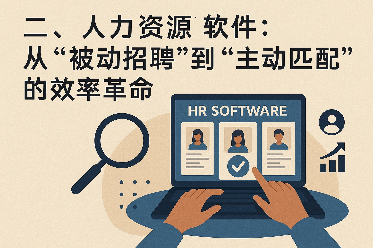 二、人力资源软件：从“被动招聘”到“主动匹配”的效率革命
