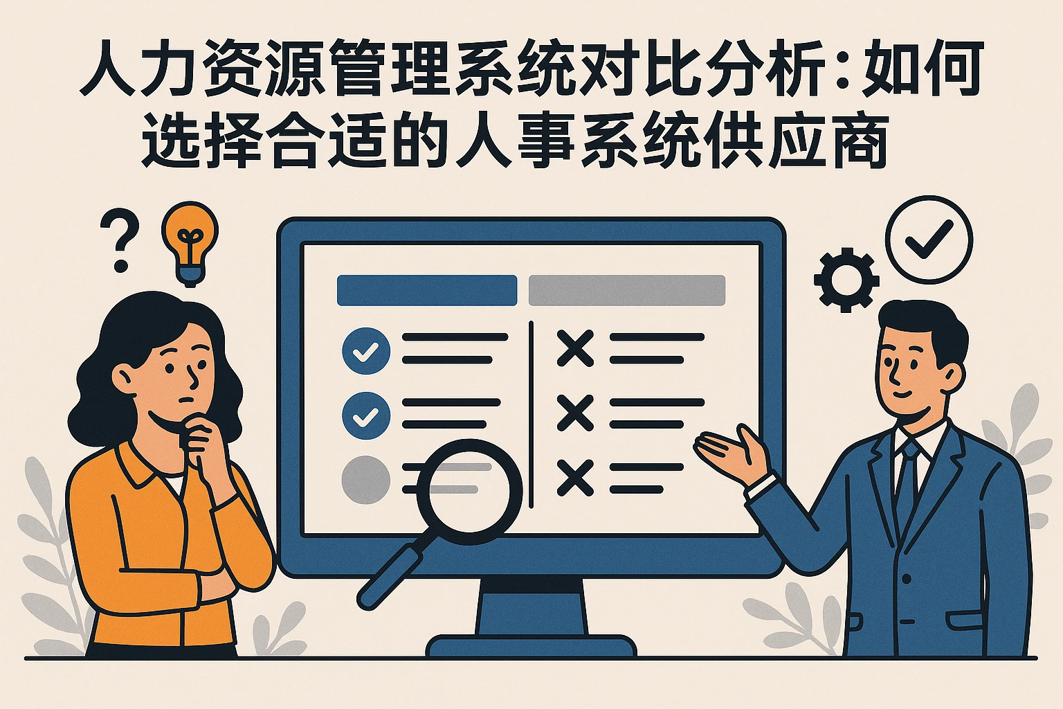 人力资源管理系统对比分析：如何选择合适的人事系统供应商