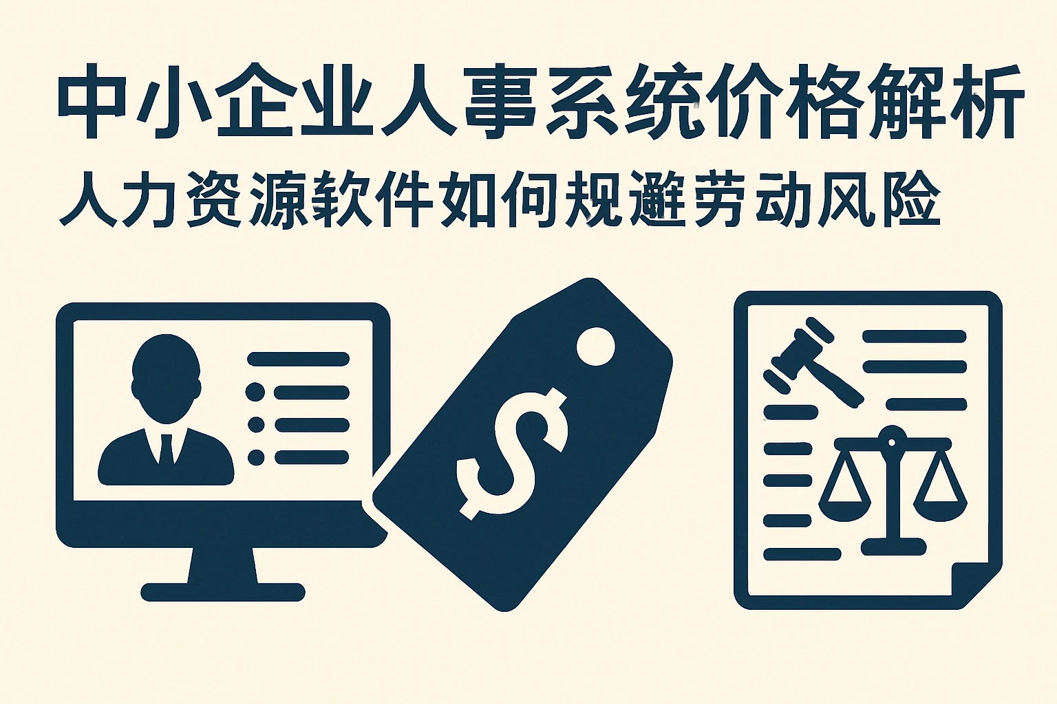 中小企业人事系统价格解析：人力资源软件如何规避劳动风险