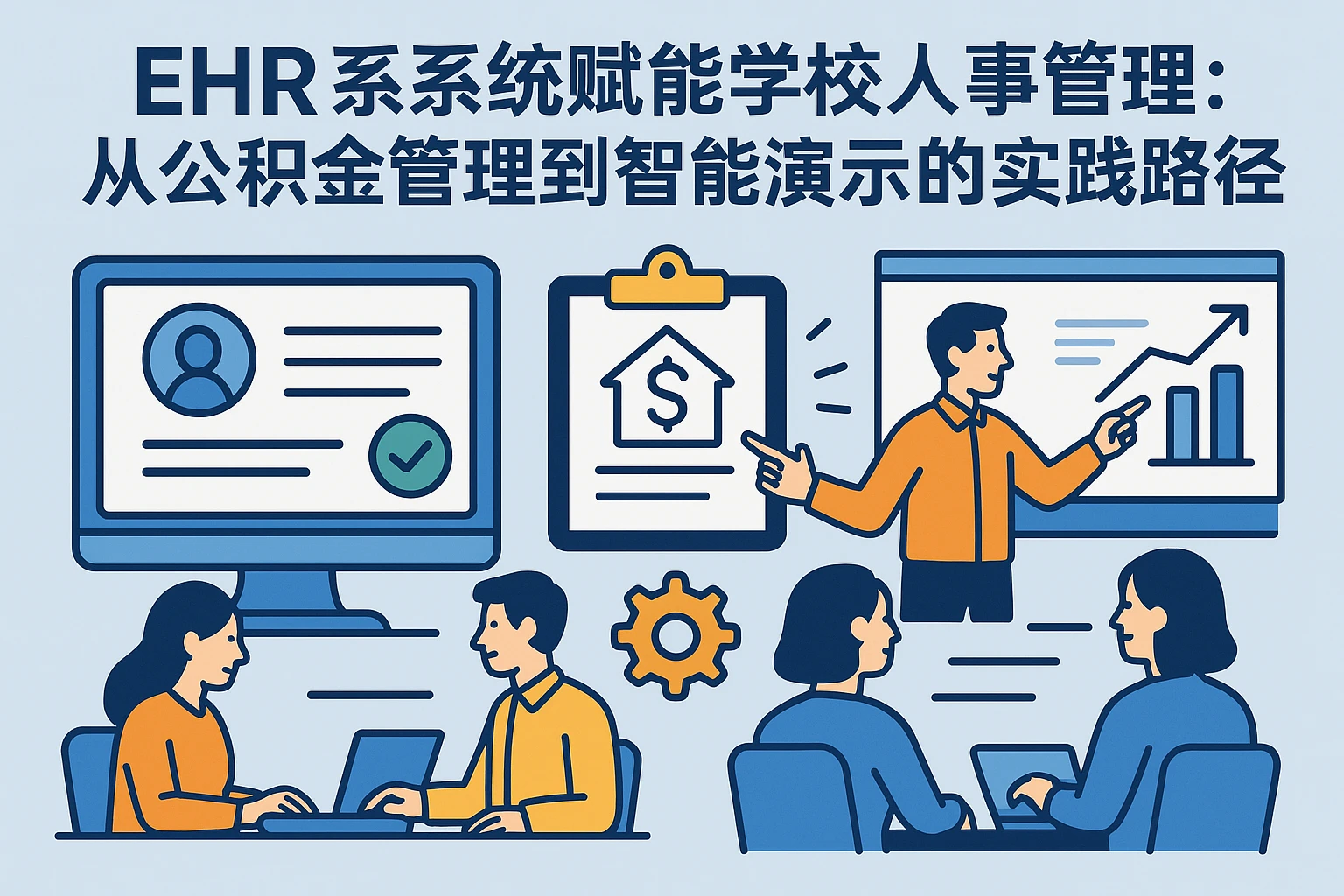 EHR系统赋能学校人事管理：从公积金管理到智能演示的实践路径