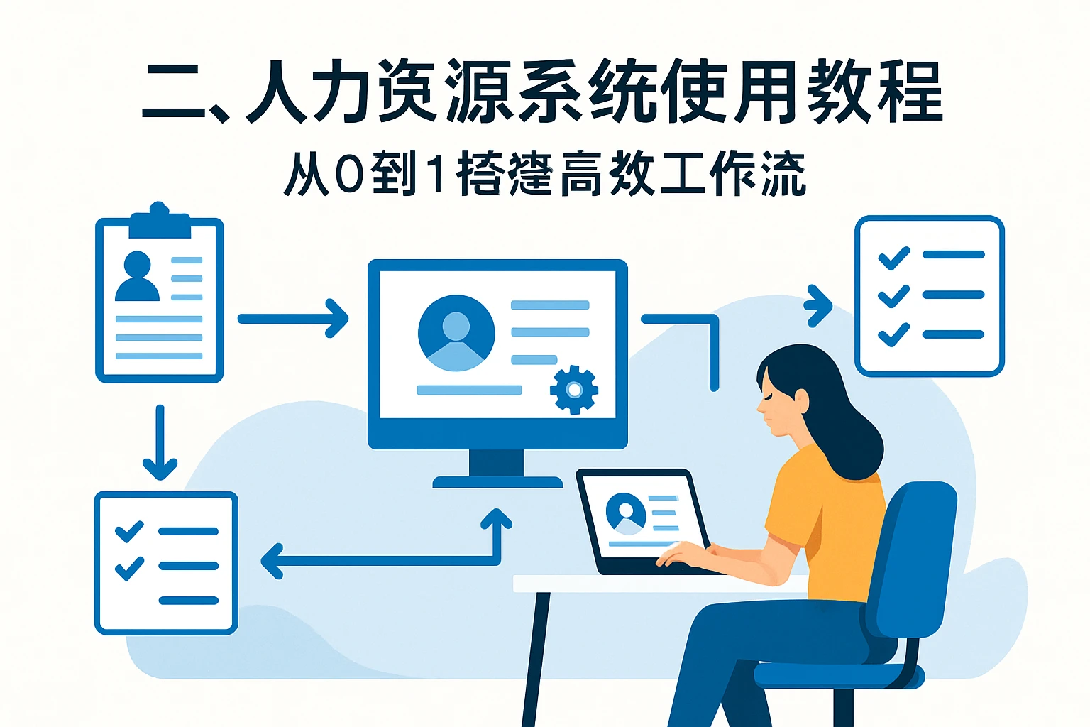 二、人力资源系统使用教程:从0到1搭建高效工作流