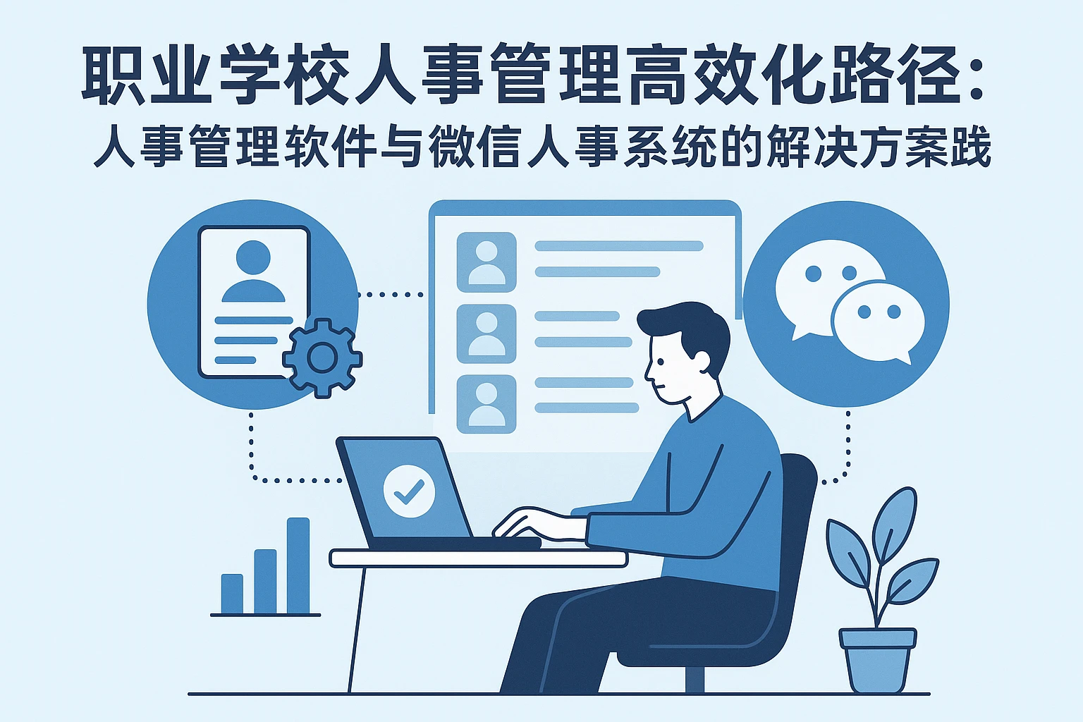职业学校人事管理高效化路径：人事管理软件与微信人事系统的解决方案实践