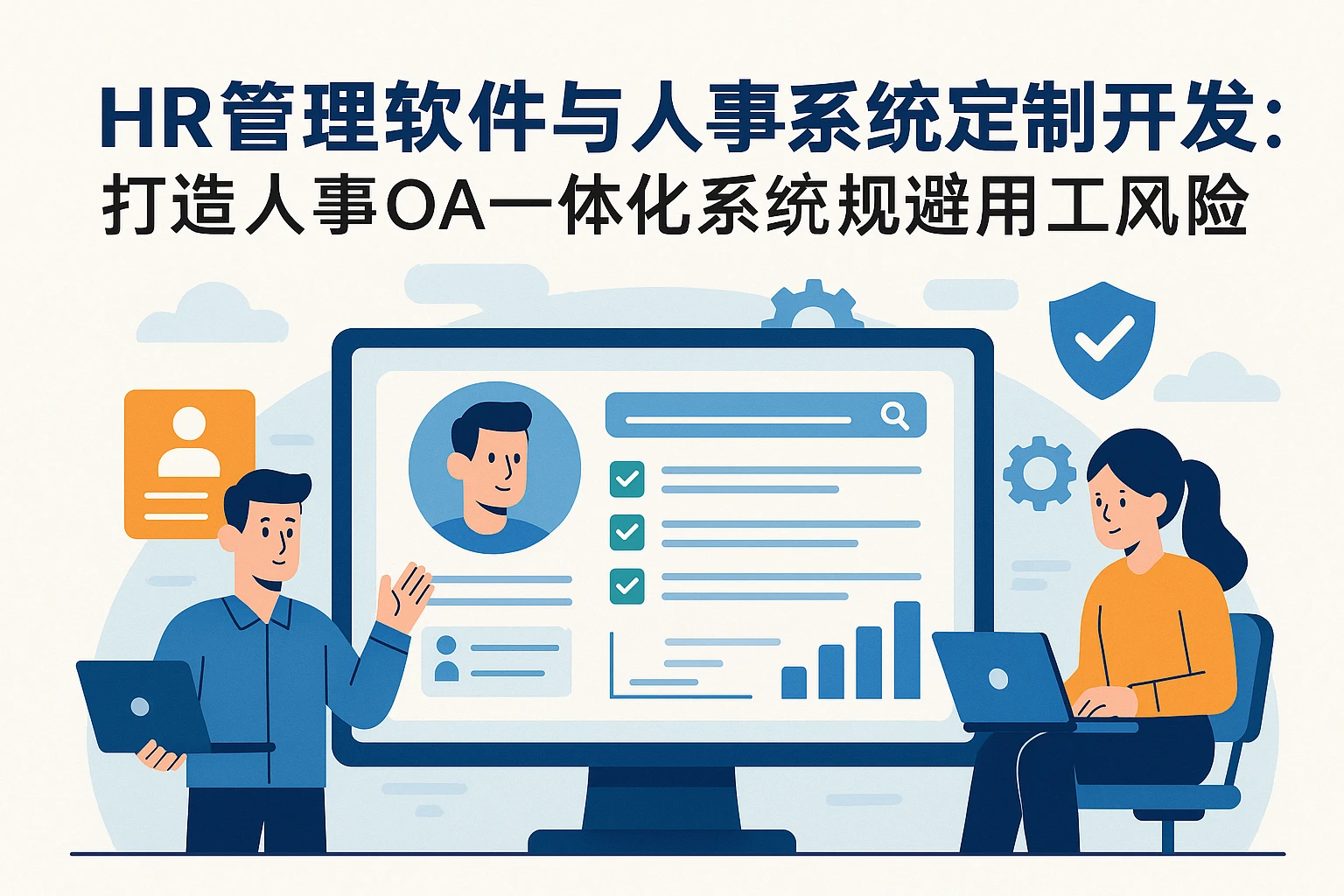 HR管理软件与人事系统定制开发：打造人事OA一体化系统规避用工风险