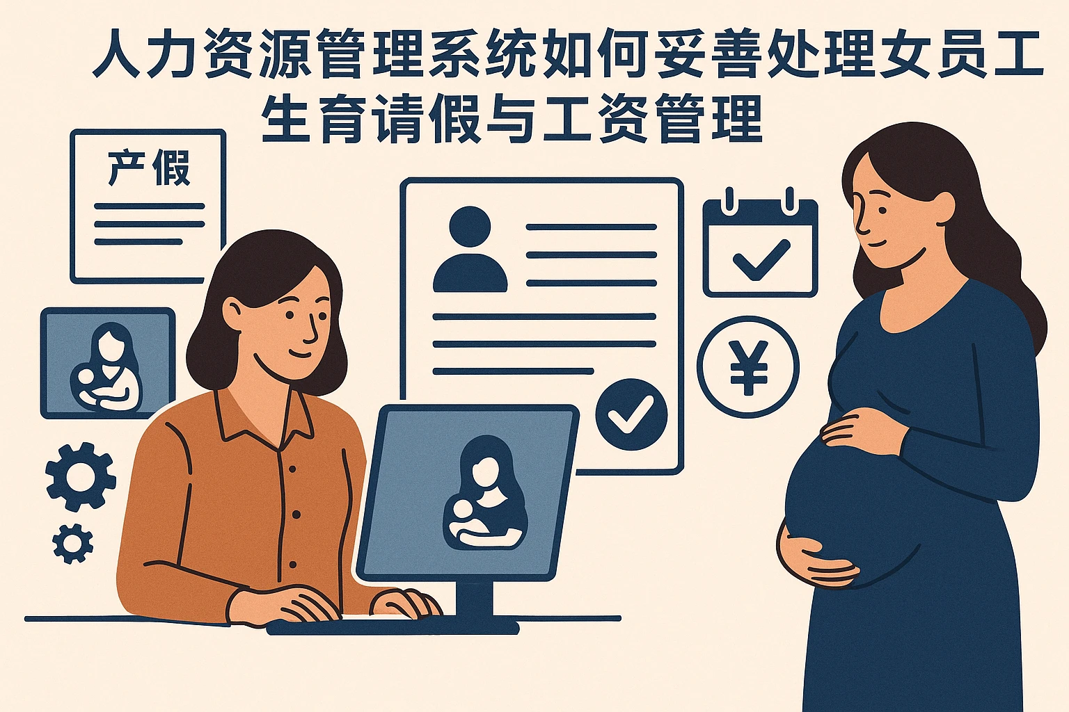 人力资源管理系统如何妥善处理女员工生育请假与工资管理
