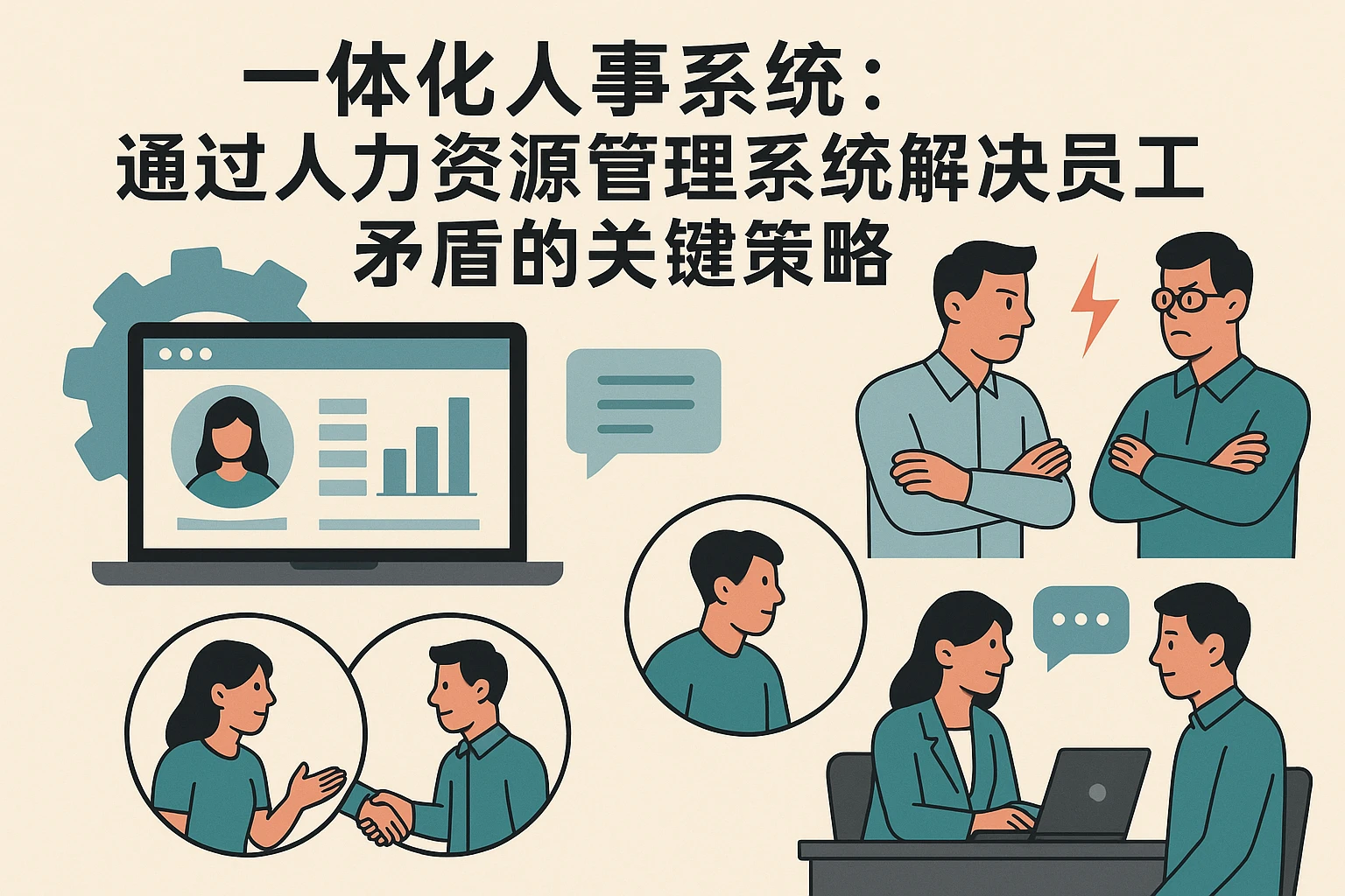 一体化人事系统：通过人力资源管理系统解决员工矛盾的关键策略