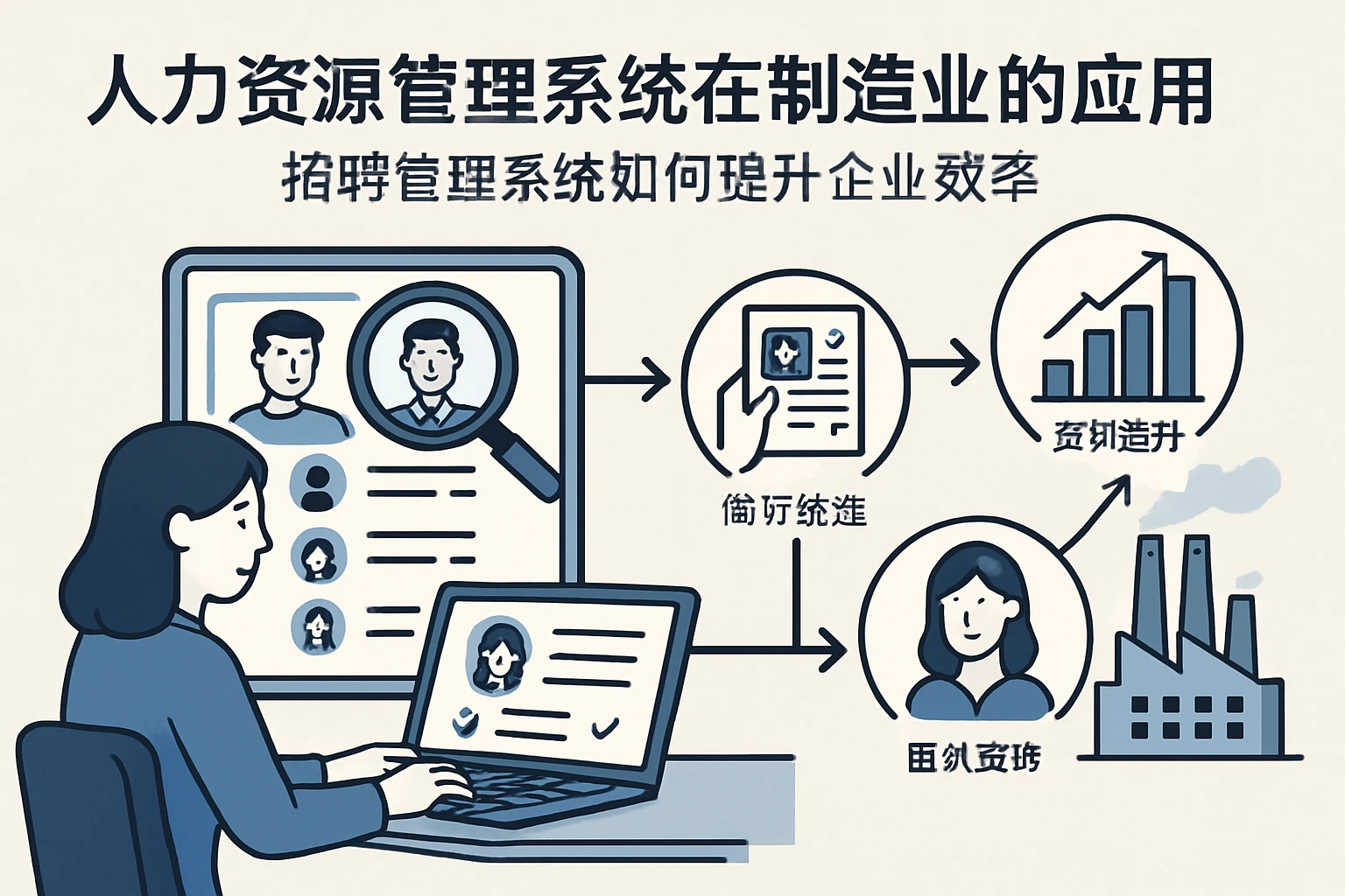 人力资源管理系统在制造业的应用：招聘管理系统如何提升企业效率