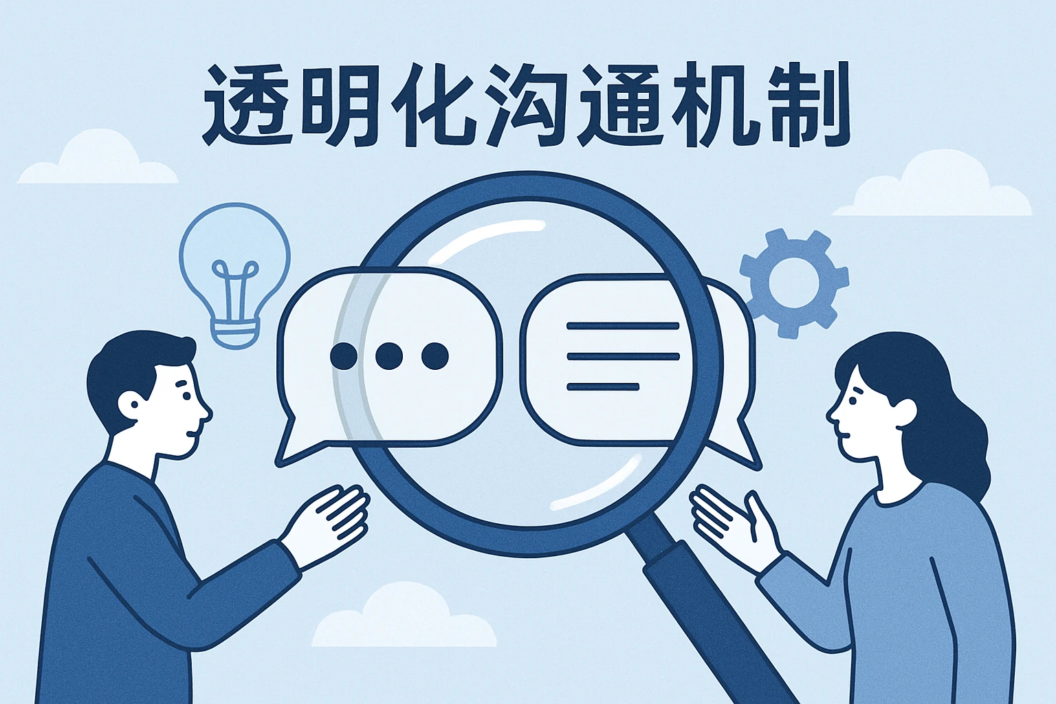 透明化沟通机制